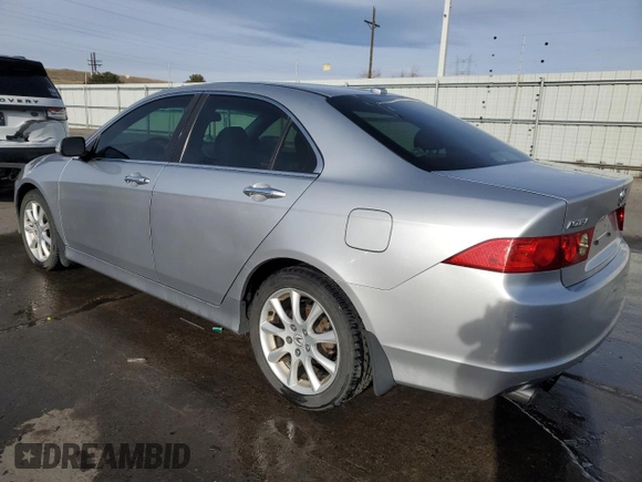 2006 Acura TSX with VIN JH4CL96836C024613, listed as a Copart auction lot 49825475 with 245,549 mi miles and Salvage Title. Bid and sale history available at carsss.com. Image 2.