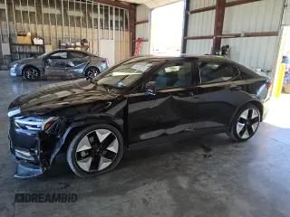 2023 Polestar 2 with VIN YSMED3KA6PL121923, listed as a Copart auction lot 80258404 with 43,744 mi miles and Clean Title. Bid and sale history available at carsss.com. Image 1.