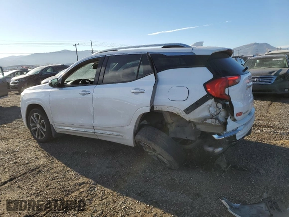 2019 GMC Terrain Denali with VIN 3GKALXEX0KL108770, listed as a Copart auction lot 82222754 with 147,869 mi miles and Salvage Title. Bid and sale history available at DreamBid. Image 2.