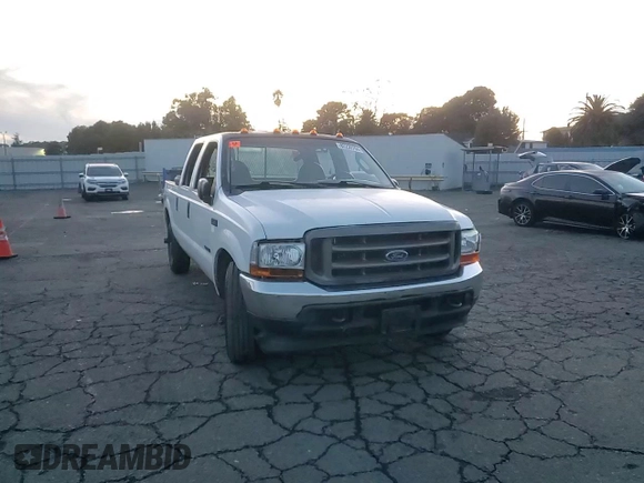2003 Ford Super Duty F-250 XL with VIN 1FTNW20P43ED09877, listed as a Copart auction lot 82239764 with 227,418 mi miles and Salvage Title. Bid and sale history available at carsss.com. Image 10.