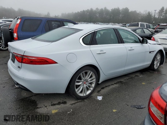 2018 Jaguar XF 35t Portfolio Ltd Edition with VIN SAJBN4EV4JCY53315, listed as a Copart auction lot 45312204 with 54,926 mi miles and Salvage Title. Bid and sale history available at carsss.com. Image 3.