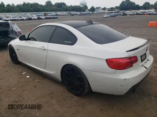 2012 BMW 3 Series 335i with VIN WBAKG7C55CE263335, listed as a Copart auction lot 63704424 with 92,966 mi miles and Salvage Title. Bid and sale history available at carsss.com. Image 2.