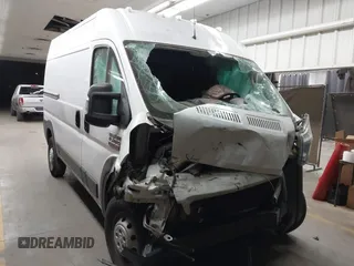 2019 Ram ProMaster Cargo with VIN 3C6TRVBG5KE549723, listed as a IAAI auction lot 41034244 with Not Provided miles. Bid and sale history available at carsss.com. Image 1.