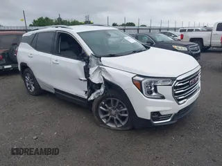 2023 GMC Terrain SLT with VIN 3GKALPEG2PL152535, listed as a IAAI auction lot 42139846 with 60,322 mi miles and . Bid and sale history available at DreamBid. Image 1.