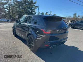 2018 Land Rover Range Rover Sport SVR with VIN SALWZ2SE9JA804998, listed as a Copart auction lot 88532855 with 102,965 mi miles and Clean Title. Bid and sale history available at carsss.com. Image 4.