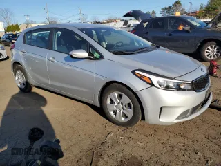2017 Kia Forte5 LX with VIN KNAFK5A81H5694019, listed as a Copart auction lot 50830055 with 38,359 mi miles and Salvage Title. Bid and sale history available at carsss.com. Image 4.