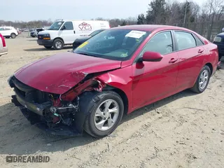 2021 Hyundai Elantra SE with VIN KMHLL4AG9MU180564, listed as a IAAI auction lot 41722267 with 56,254 mi miles. Bid and sale history available at carsss.com. Image 18.