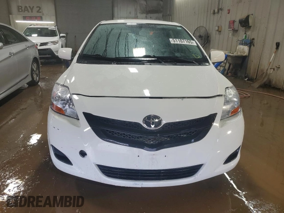 2007 Toyota Yaris with VIN JTDBT923971139317, listed as a Copart auction lot 51107165 with 98,591 mi miles and Salvage Title. Bid and sale history available at carsss.com. Image 5.
