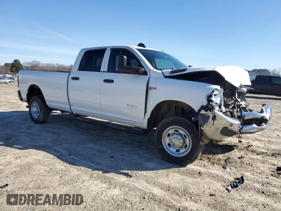 2019 Ram 2500 Tradesman with VIN 3C6UR5HJ8KG587569, listed as a Copart auction lot 45483665 with 136,457 mi miles and Salvage title. Bid and sale history available at DreamBid. Image 4.