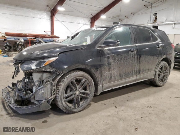2020 Chevrolet Equinox LT with VIN 3GNAXUEV7LL316604, listed as a Copart auction lot 46686915 with 71,793 mi miles and Salvage Title. Bid and sale history available at carsss.com. Image 1.
