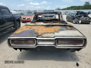 1964 Ford Thunderbird with VIN 4Y85Z179385, listed as a Copart auction lot 68340744 with Not Provided miles and Salvage Title. Bid and sale history available at DreamBid. Image 6.