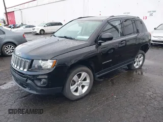 2016 Jeep Compass High Altitude Edition with VIN 1C4NJDEB6GD674564, listed as a IAAI auction lot 41783578 with 98,599 mi miles. Bid and sale history available at carsss.com. Image 2.