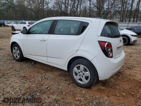 2016 Chevrolet Sonic LS with VIN 1G1JA6SH6G4169247, listed as a Copart auction lot 49928575 with 101,200 mi miles and Salvage Title. Bid and sale history available at DreamBid. Image 2.