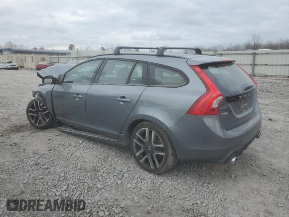 2017 Volvo V60 Dynamic with VIN YV140MEL9H1364252, listed as a Copart auction lot 44056205 with 79,889 mi miles and Salvage Title. Bid and sale history available at carsss.com. Image 2.