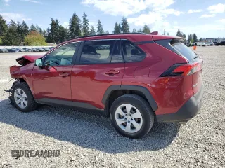 2019 Toyota RAV4 LE with VIN JTMG1RFV4KJ016086, listed as a Copart auction lot 55631155 with 60,604 mi miles and Salvage Title. Bid and sale history available at DreamBid. Image 2.
