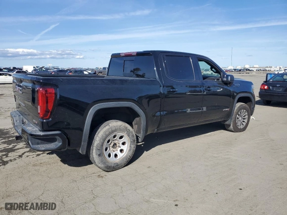 2019 GMC Sierra 1500 AT4 with VIN 3GTP9EED7KG261346, listed as a Copart auction lot 49653445 with 0 mi miles and Salvage Title. Bid and sale history available at carsss.com. Image 3.