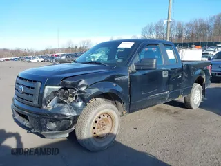 2010 Ford F-150 XL with VIN 1FTEX1EW2AFD38194, listed as a IAAI auction lot 41773805 with 143,313 mi miles. Bid and sale history available at carsss.com. Image 2.