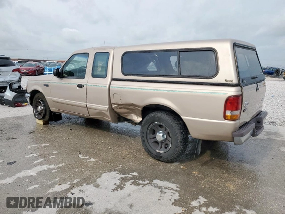 1997 Ford Ranger XLT with VIN 1FTCR14X3VPA62832, listed as a Copart auction lot 54961095 with 144,259 mi miles and Salvage title. Bid and sale history available at DreamBid. Image 2.