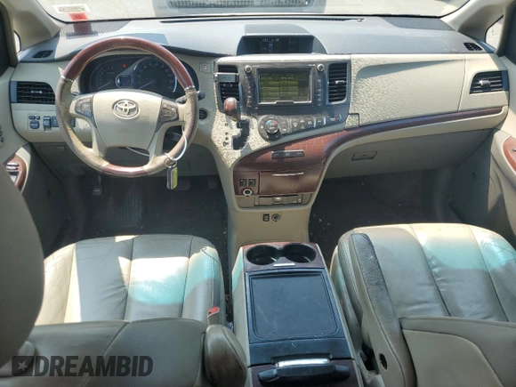 2013 Toyota Sienna XLE with VIN 5TDDK3DC2DS052055, listed as a Copart auction lot 89364395 with 219,670 mi miles and Non Repairable. Bid and sale history available at DreamBid. Image 8.