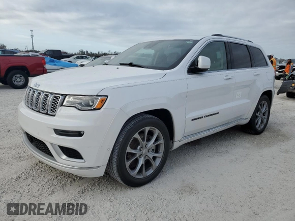 2021 Jeep Grand Cherokee Summit with VIN 1C4RJFJG2MC588782, listed as a Copart auction lot 77001134 with 0 mi miles and Non Repairable. Bid and sale history available at carsss.com. Image 1.