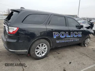 2020 Dodge Durango Pursuit with VIN 1C4RDJFGXLC371322, listed as a Copart auction lot 85809124 with 55,155 mi miles and Salvage title. Bid and sale history available at DreamBid. Image 3.