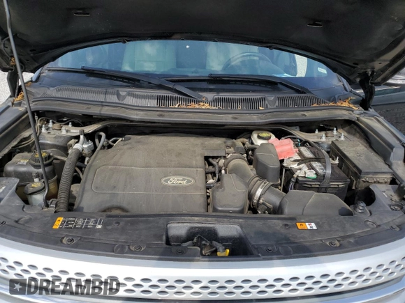 2014 Ford Explorer XLT with VIN 1FM5K7D86EGC10086, listed as a Copart auction lot 59296585 with 120,147 mi miles and Salvage title. Bid and sale history available at DreamBid. Image 12.