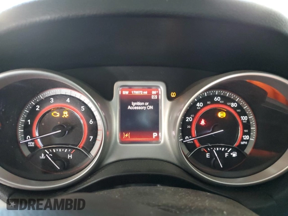 2013 Dodge Journey SXT with VIN 3C4PDCBG4DT505272, listed as a Copart auction lot 54348405 with 178,572 mi miles and Clean Title. Bid and sale history available at carsss.com. Image 9.