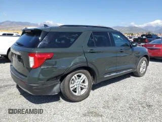 2023 Ford Explorer XLT with VIN 1FMSK7DH3PGC27644, listed as a Copart auction lot 49278375 with 13,391 mi miles and Salvage Title. Bid and sale history available at carsss.com. Image 3.