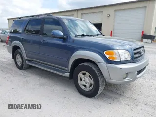 2002 Toyota Sequoia SR5 with VIN 5TDZT34A82S115626, listed as a IAAI auction lot 41972137 with 311,898 mi miles and . Bid and sale history available at carsss.com. Image 1.