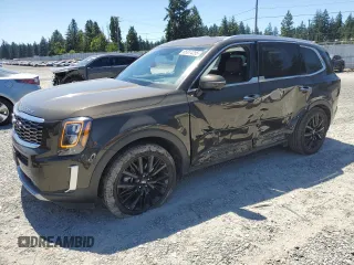 2020 Kia Telluride SX with VIN 5XYP5DHC6LG051409, listed as a Copart auction lot 65014255 with 43,092 mi miles and Salvage title. Bid and sale history available at DreamBid. Image 1.