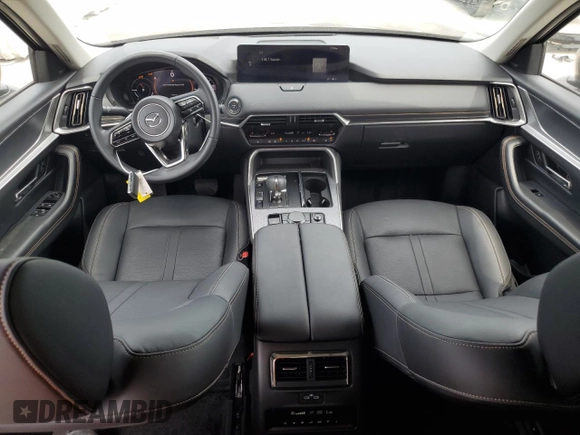 2025 Mazda CX-90 Premium Sport z VIN JM3KKCHA1S1200293, wystawiony jako Copart lot #58313695 z przebiegiem 4 726 mil mil oraz Szkoda całkowita • Salvage title. Historia ofert i sprzedaży dostępna na DreamBid. Obrazek 8.