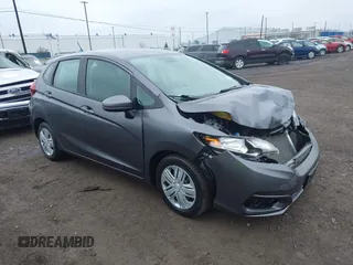 2019 Honda Fit LX with VIN 3HGGK5H40KM747953, listed as a IAAI auction lot 42017877 with 73,440 mi miles. Bid and sale history available at carsss.com. Image 1.