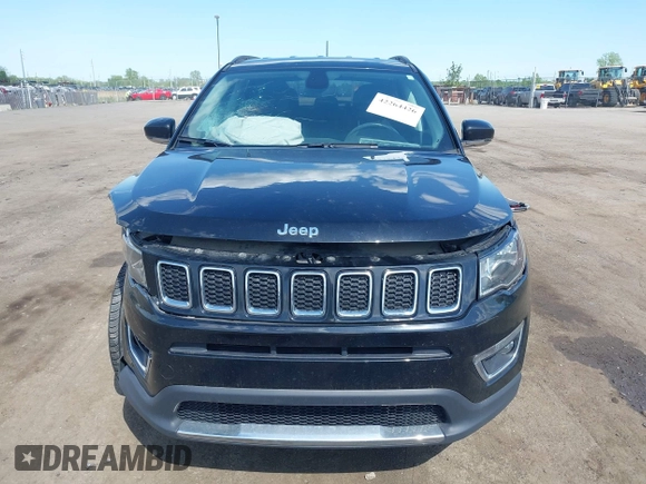 2019 Jeep Compass Limited z VIN 3C4NJDCB6KT673338, wystawiony jako IAAI lot #42264426 z przebiegiem 92 851 mil mil oraz . Historia ofert i sprzedaży dostępna na DreamBid. Obrazek 12.