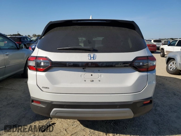 2024 Honda Pilot EX-L 8 Passenger with VIN 5FNYG1H41RB017772, listed as a Copart auction lot 72293284 with 0 mi miles and Salvage Title. Bid and sale history available at carsss.com. Image 6.
