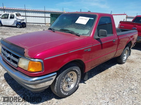 1994 Ford Ranger XL with VIN 1FTCR10UXRTB08553, listed as a IAAI auction lot 42097343 with 228,788 mi miles. Bid and sale history available at carsss.com. Image 2.