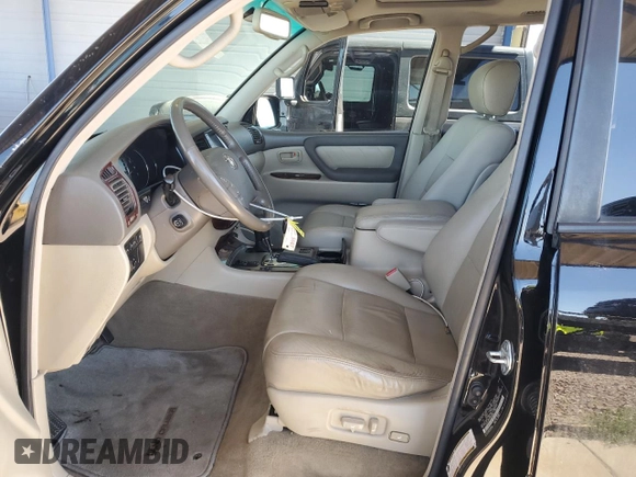 2006 Toyota Land Cruiser z VIN JTEHT05J262098694, wystawiony jako Copart lot #49923375 z przebiegiem 174 779 mil mil oraz Szkoda całkowita • Salvage title. Historia ofert i sprzedaży dostępna na DreamBid. Obrazek 7.