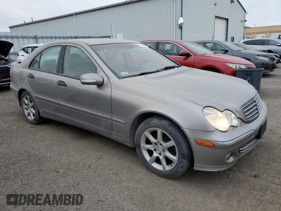 2005 Mercedes-Benz C 240 with VIN WDBRF81J75F611609, listed as a Copart auction lot 87253094 with 242,416 mi miles and Clean Title. Bid and sale history available at DreamBid. Image 4.