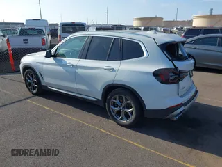 2022 BMW X3 sDrive30i with VIN 5UX43DP05N9K99492, listed as a IAAI auction lot 42137454 with 42,401 mi miles and . Bid and sale history available at DreamBid. Image 3.