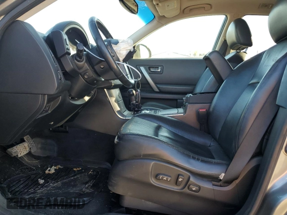 2008 Infiniti FX with VIN JNRAS08W58X205386, listed as a Copart auction lot 78461794 with 218,297 mi miles and Salvage Title. Bid and sale history available at DreamBid. Image 7.