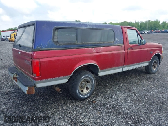 1995 Ford F-150 z VIN 1FTEF15Y1SLA46284, wystawiony jako IAAI lot #42258518 z przebiegiem 188 580 mil mil oraz . Historia ofert i sprzedaży dostępna na DreamBid. Obrazek 4.