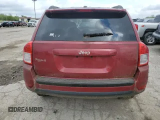 2012 Jeep Compass Latitude with VIN 1C4NJCEB8CD706452, listed as a Copart auction lot 55696805 with 195,159 mi miles and Clean Title. Bid and sale history available at carsss.com. Image 6.
