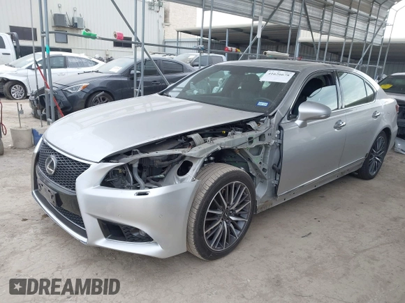 2013 Lexus LS 460 with VIN JTHBL5EF2D5121288, listed as a IAAI auction lot 41626678 with 142,132 mi miles and . Bid and sale history available at DreamBid. Image 18.