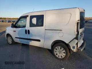2017 Ram ProMaster City Cargo Van Tradesman SLT with VIN ZFBERFBB1H6D57683, listed as a Copart auction lot 87460824 with 96,820 mi miles and Salvage Title. Bid and sale history available at carsss.com. Image 2.