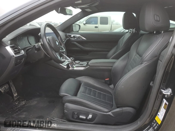 2021 BMW 4 Series 430i xDrive with VIN WBA73AP0XMCG34566, listed as a Copart auction lot 44012405 with 22,541 mi miles and Salvage Title. Bid and sale history available at carsss.com. Image 7.
