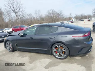 2021 Kia Stinger GT2 with VIN KNAE55LC0M6088347, listed as a IAAI auction lot 41503919 with 113,823 mi miles. Bid and sale history available at carsss.com. Image 15.