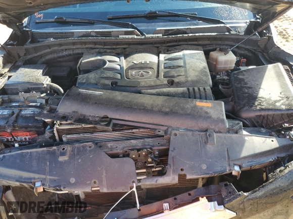 2013 Infiniti QX56 with VIN JN8AZ2NE2D9042301, listed as a Copart auction lot 79838704 with 237,423 mi miles and Salvage Title. Bid and sale history available at carsss.com. Image 12.