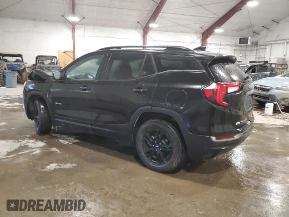 2022 GMC Terrain AT4 with VIN 3GKALYEV1NL231986, listed as a Copart auction lot 45867305 with 29,746 mi miles and Salvage Title. Bid and sale history available at DreamBid. Image 2.
