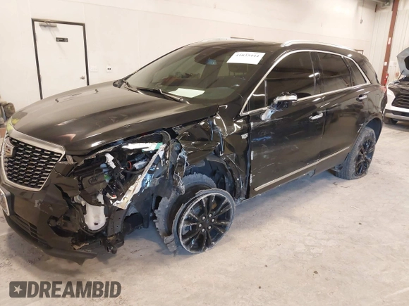 2021 Cadillac XT5 AWD Premium Luxury with VIN 1GYKNDR41MZ129884, listed as a IAAI auction lot 41835444 with 61,878 mi miles and . Bid and sale history available at DreamBid. Image 6.