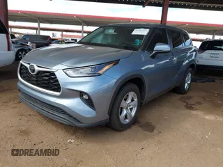 2024 Toyota Highlander LE with VIN 5TDKDRAH3RS051413, listed as a IAAI auction lot 42041267 with 33,210 mi miles and . Bid and sale history available at DreamBid. Image 17.