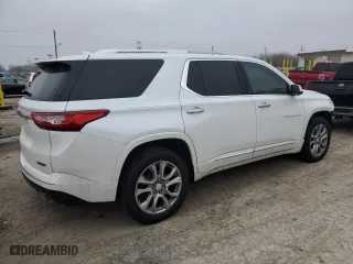 2018 Chevrolet Traverse Premier with VIN 1GNERKKWXJJ263270, listed as a Copart auction lot 45008305 with 102,905 mi miles and Clean Title. Bid and sale history available at carsss.com. Image 3.